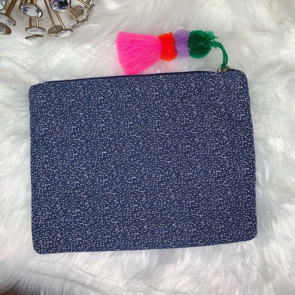 Stella & Dot AMOUR Clutch-Denim chambray - Picture 4 of 7